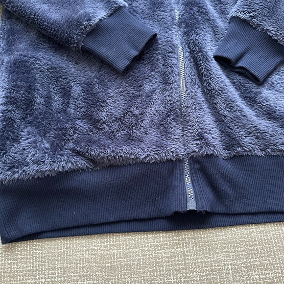 Aerie Plush Chenille-Style Fleece Zip Hoodie Jacket – Women’s Small oversized - Picture 10 of 10